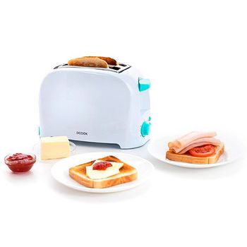 Tostador Dcook 750w 3 Funciones Blanco