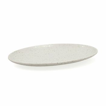 Bandeja De Aperitivos Bidasoa Ikonic Gris Plástico Melamina (20,2 X 14,4 X 1,5 Cm) (pack 12x)