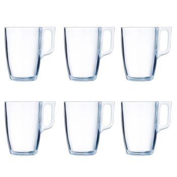 Juego De Tazas Luminarc (6 Pcs) 40 Cl