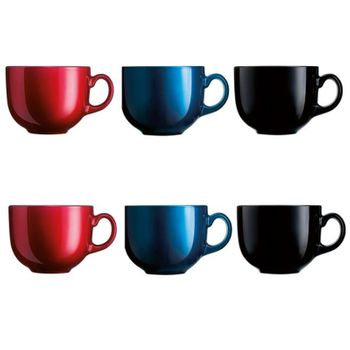 Juego De 6 Tazas De Café Royal Leerdam Sentido Expresso Cristal  Transparente (8 Cl) con Ofertas en Carrefour