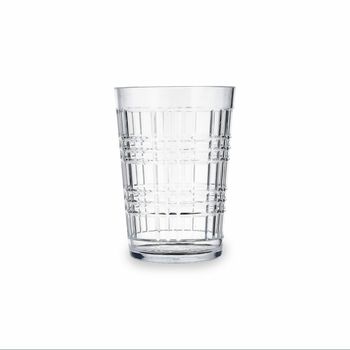 Juego 6 Vasos Cristal Colores Rayas 310 Ml barato