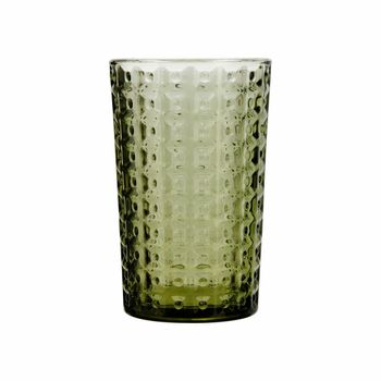 Vaso La Bouchée Alma Verde Vidrio (350 Ml) (pack 6x)