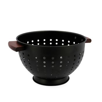 Quid Habitat Bateria Acero Inoxidable 5 Piezas Negro : : Hogar y  cocina