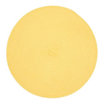 Mantel Individual Quid Vita Amarillo Plástico (ø 38 Cm)