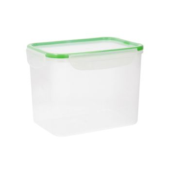 Fiambrera Quid Greenery Transparente Plástico (3,7 L)