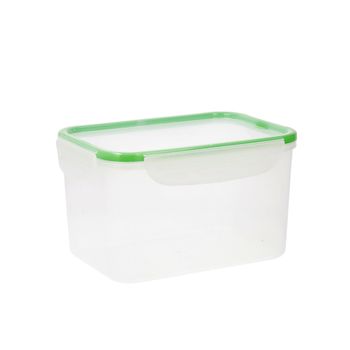 Fiambrera Quid Greenery 2,8 L Transparente Plástico (4 Unidades) (pack 4x)