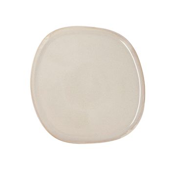 Plato Llano Bidasoa Ikonic Cerámica Blanco (26,5 X 25,7 X 1,5 Cm) (pack 4x)