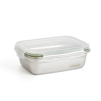 Luminarc Pure Box Active Recipiente Rectangular Hermético Vidrio 16x11cm -  82cl Bicolor : : Hogar y cocina