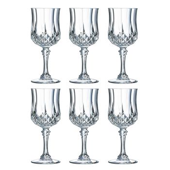 Set 6 Copas Cristal Longchamp 25cl