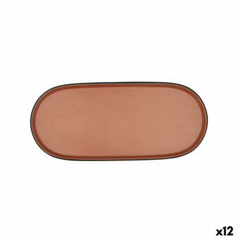 Bandeja De Aperitivos Bidasoa Gio Marrón Plástico 28 X 12 Cm 12 Unidades