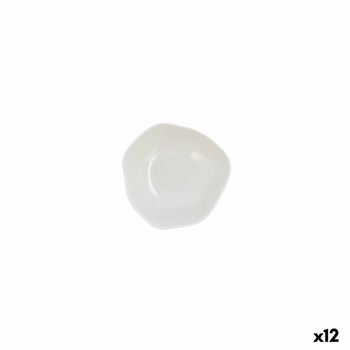 Bol Ariane Earth Ø 14 Cm Cerámica Blanco (12 Unidades)