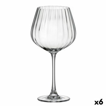 Copa De Cóctel Bohemia Crystal Optic Transparente Vidrio 640 Ml (6 Unidades)