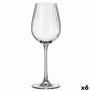 Vienna - Set 6 copas de vino tinto de vidrio - 365 ml – Transparente -  Habitat