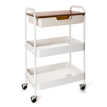 Carrito Verdulero Quid Square Metal (34 X 34 X 76 Cm) con Ofertas en  Carrefour