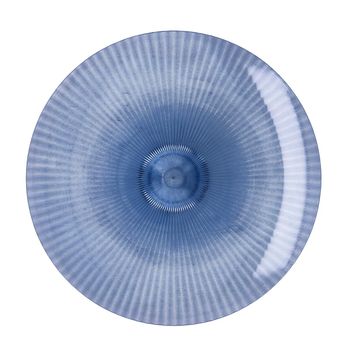 Plato Poliestireno Sunset Azul 26cm