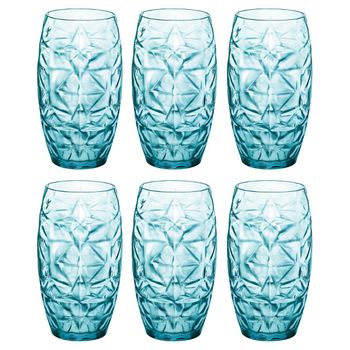 Set 6 Vasos Altos Vidrio Oriente 47cl