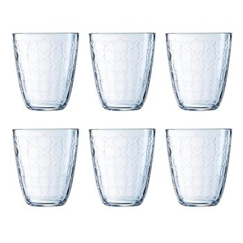 Set 6 Vasos Altos Vidrio Concepto Riad 31cl