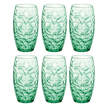 Set 6 Vasos Altos Vidrio Oriente 47cl