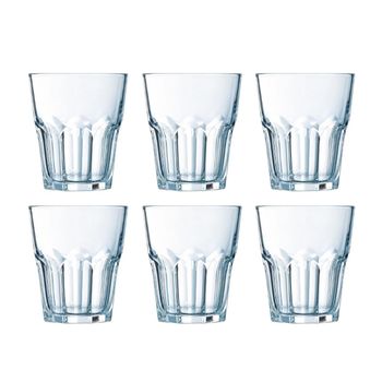 Set 6 Vasos Vidrio New America 30cl