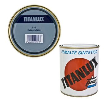 Esmalte Sintético Titanlux Gris Azulado 750ml