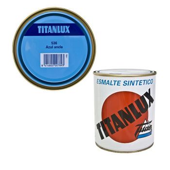 Esmalte Sintético Titanlux Azul Ancla 750ml