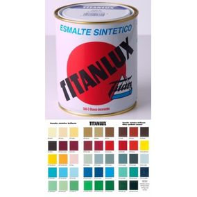 Esmalte Sintético Titanlux Rojo Carruajes 125ml