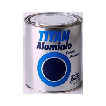 Esmalte Titan Aluminio Exteriores 750ml