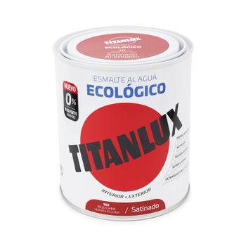 Esmalte Ecológico Al Agua Satinado Titanlux Blanco 2.5l