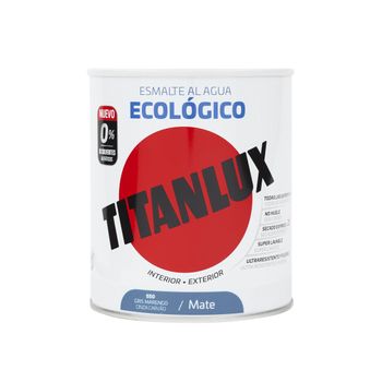 Esmalte Eco Mate Gris Marengo Titanlux 750ml