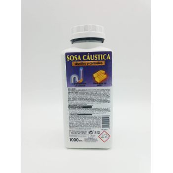 sosa cáustica, 250g - El Jamón