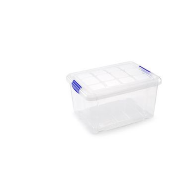 Caja Multiuso Transparente 16 L - Plasticforte - 11116..