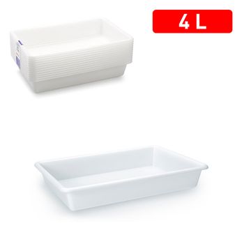 Bandeja Hosteleria 4 Litros 35x27,5x6 Cm Plasticforte - Neoferr