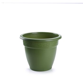 Maceta Redonda 18 Cm Verde Plasticforte - Neoferr