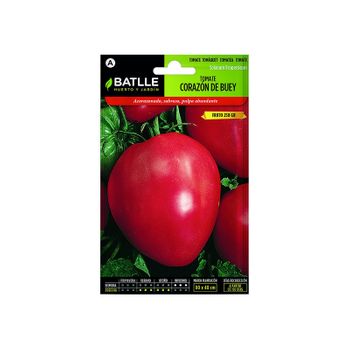 Semillas De Tomate Corazón De Buey Batlle Bolsa 1 Gr