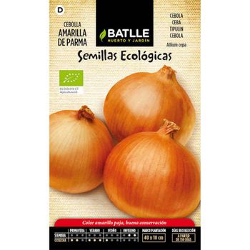 Semillas Ecológicas De Cebolla Amarilla De Parma