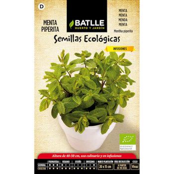 Semillas Ecológicas De Menta Piperita