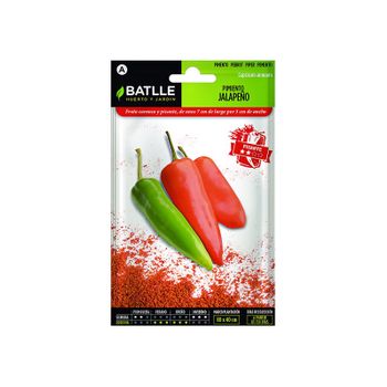 Semillas De Pimiento Jalapeño Batlle 1 Gr