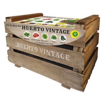 Kit De Cultivo Facil Huerto Vintage