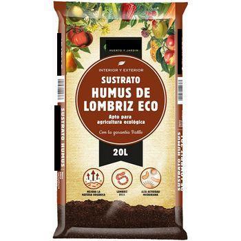 Sustrato Humus Lombriz Eco Batlle 20l