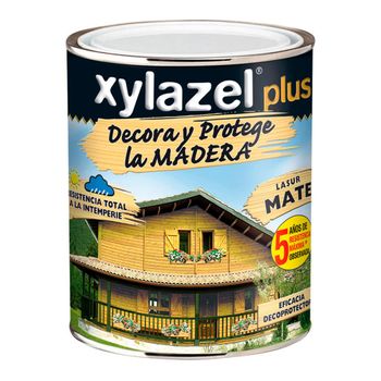 Protector Madera Lasur Xylazel Plus Mate Sapelly 375ml