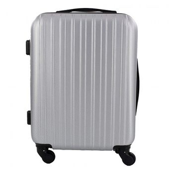 Maleta trolley pequeña color blanco - Traveler - Blanco