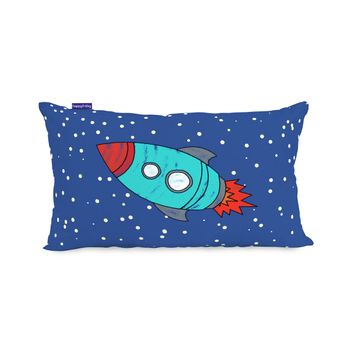 Funda De Cojín Happyfriday Mr Fox Space Rocket Multicolor 50 X 30 Cm