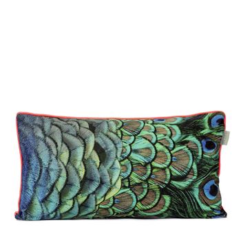 Funda De Cojín Happyfriday Hf Living Peacock Multicolor 50 X 30 Cm