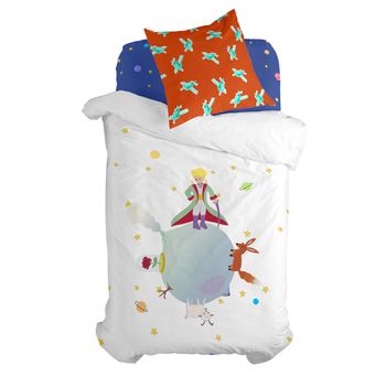 Juego De Funda Nórdica Happyfriday Le Petit Prince Multicolor Cama De 80 2 Piezas