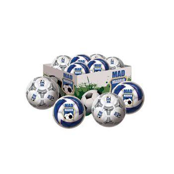 Pelota 150mm Madrid, Bioball  (exp. 12pzas) (unice - 1391)