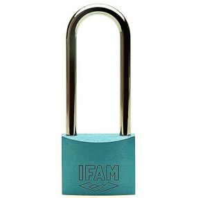 Candado De Seguridad De Arco Extra Largo Ifam Latón 40mm