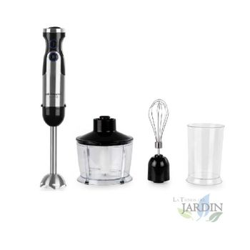 SOGO BATIDORA DE MANO - INOX - 3 ACCESORIOS