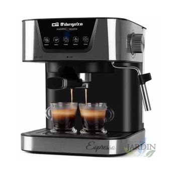 Macchina per caffè espresso automatica Orbegozo 1100W, 1,5 L. Compatibile  con capsule Nespresso.