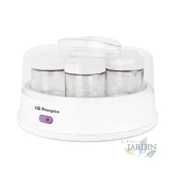 Pack 7 tarros para yogurtera Moulinex de 160ml de capacidad