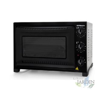 Horno Tostador 10 Litros Negro Orbegozo. Regulador De Temperatura De 100º A  230ºc. Potencia: 650 W. con Ofertas en Carrefour